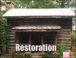 Historic Log Cabin Restoration  Youngstown, Ohio